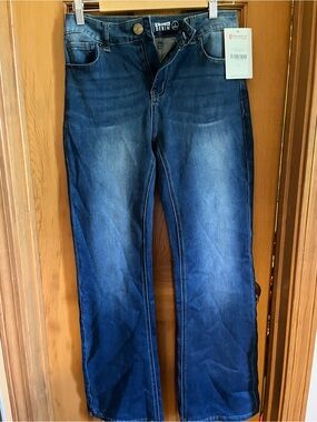 Born Primitive Women’s Bootcut Jeans in Dark Blue Wash